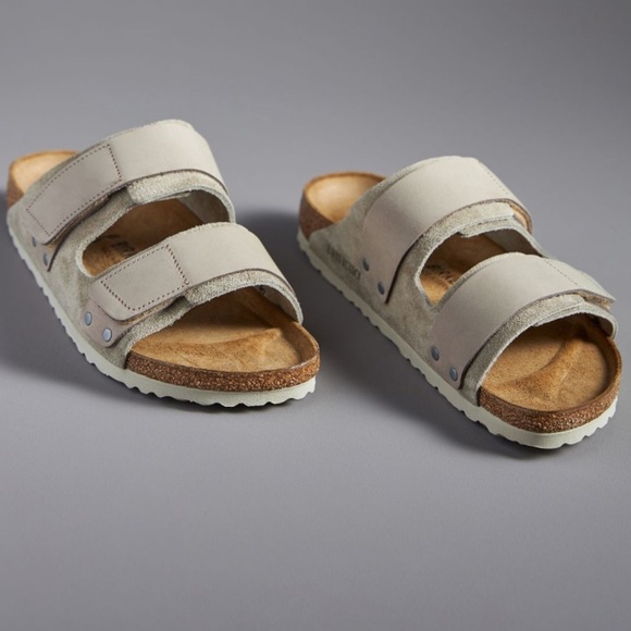 NWT BIRKENSTOCK Uji Suede Sandals! - Picture 1 of 11
